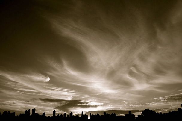 Black and White Sunset by peterkreder on Flickr